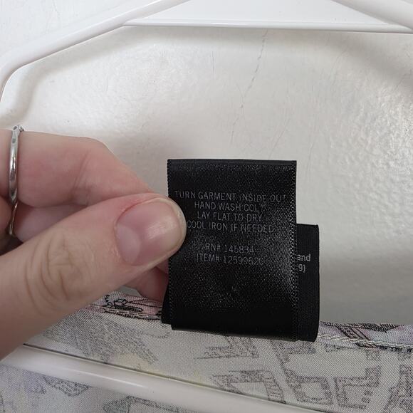 Harry Potter Watercolor Pastel Marauder's Map Babydoll Mini Dress Size 4X - Picture 8 of 12